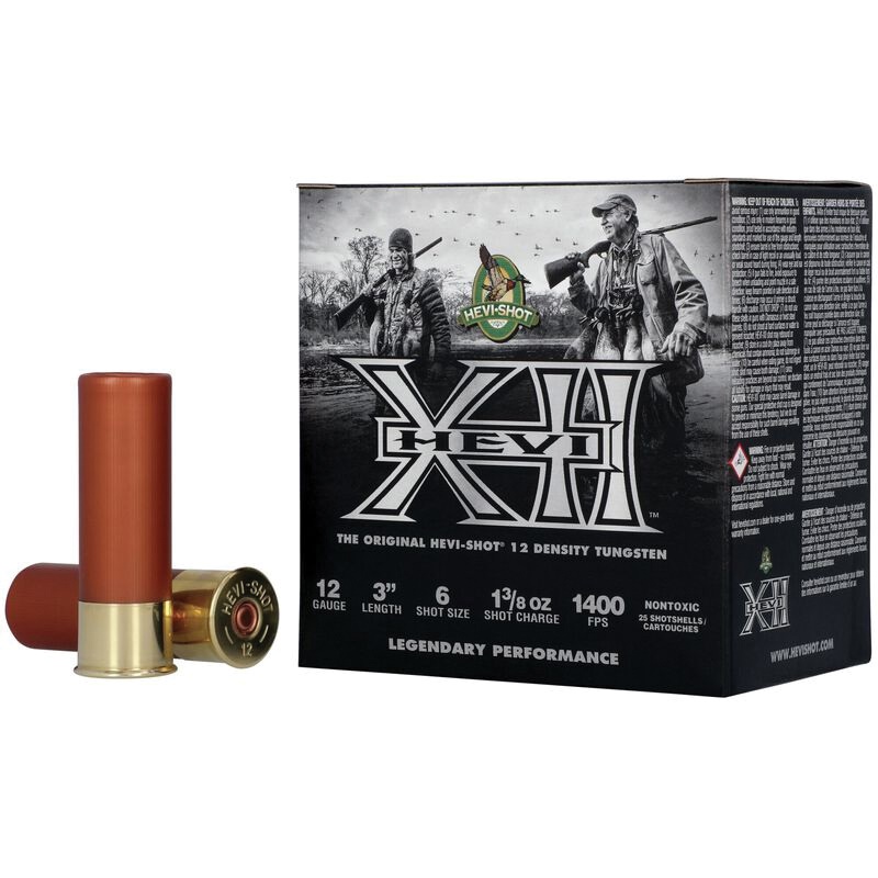 Hevishot HEVI-XII Waterfowl 12 Gauge 3" #6 1.37 oz - 25rds - HS51206 - Hevi-Shot