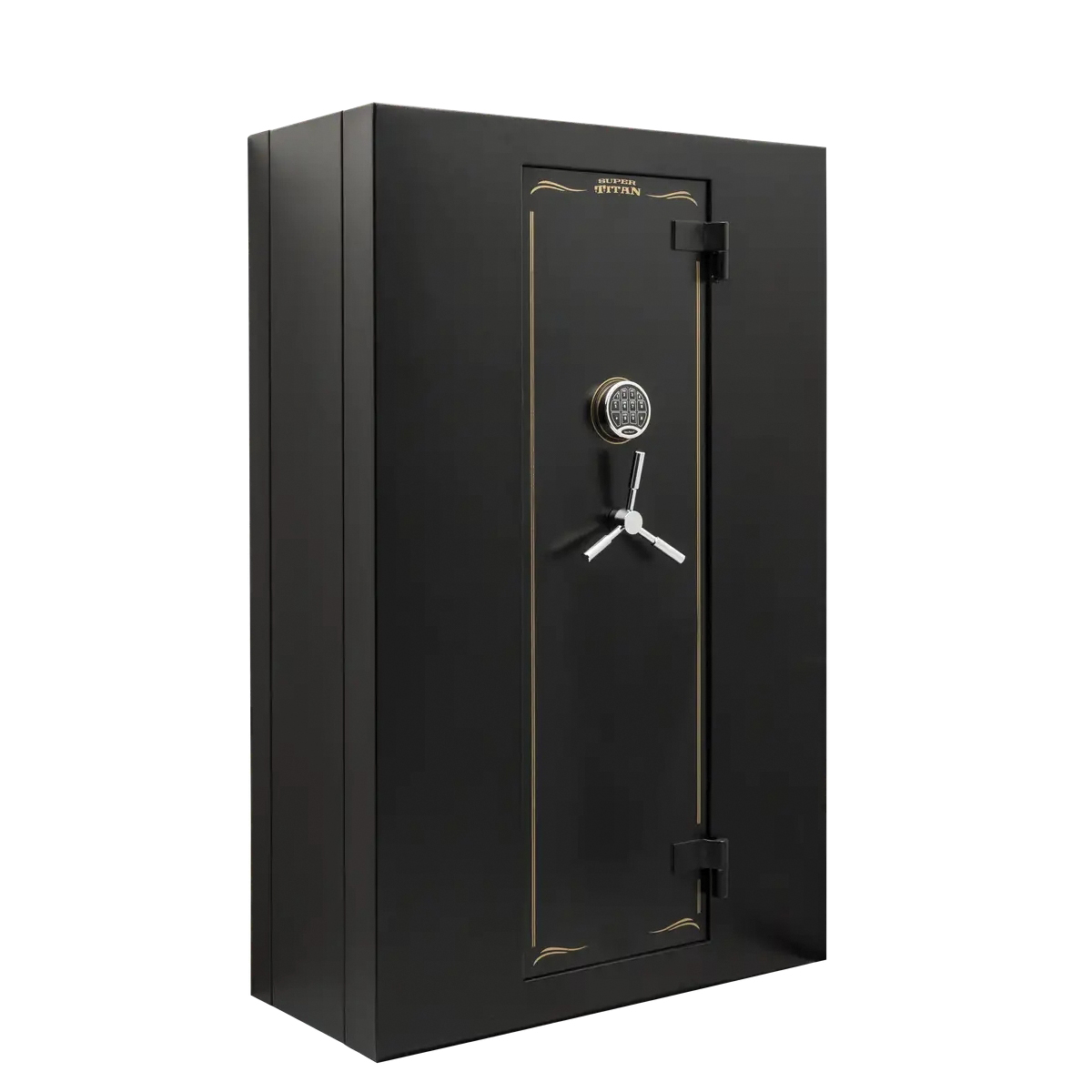SnapSafe Super Titan 17.50" x 38" x 59" 24+ Long Guns Modular Safe w/Digital Lock, Black - Snapsafe