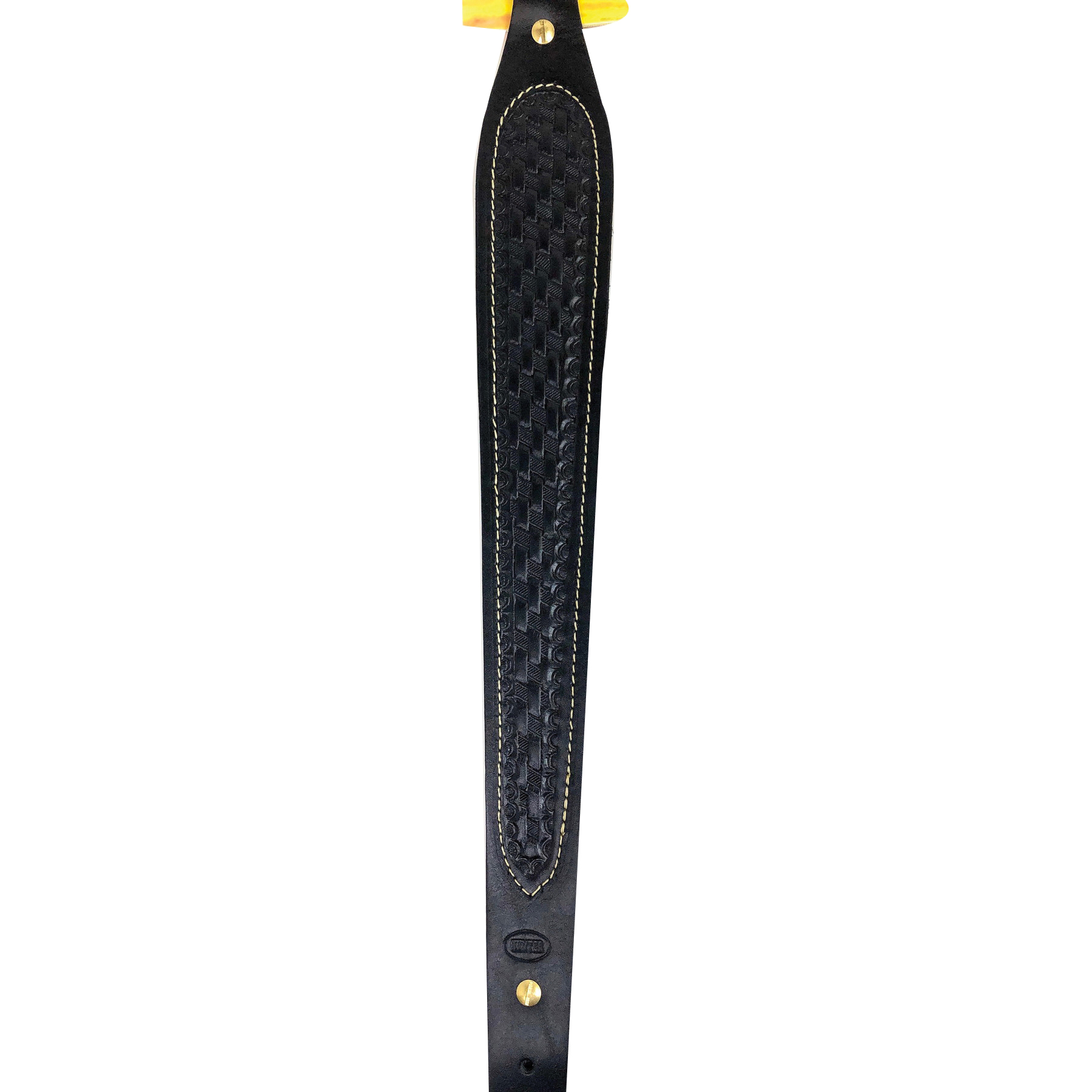 Hunter Company Cobra Basket Weave Style Rifle Sling with 1" Swivel in Sleek Black - 027-138-01 - Hunter Company