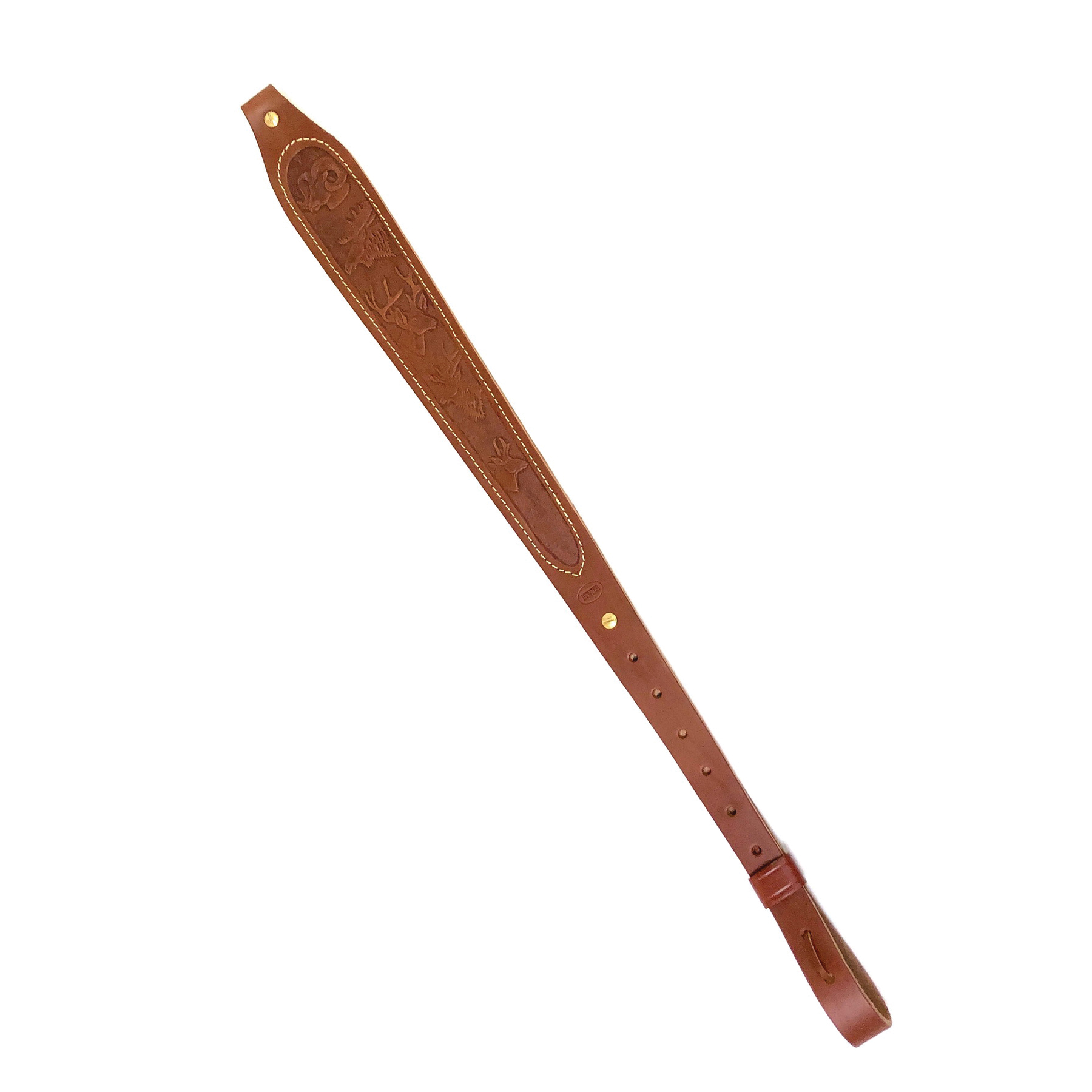 Hunter Company Cobra Padded Safari Sling for 1" Swivel in Elegant Chestnut Tan - 027-148 - Hunter Company