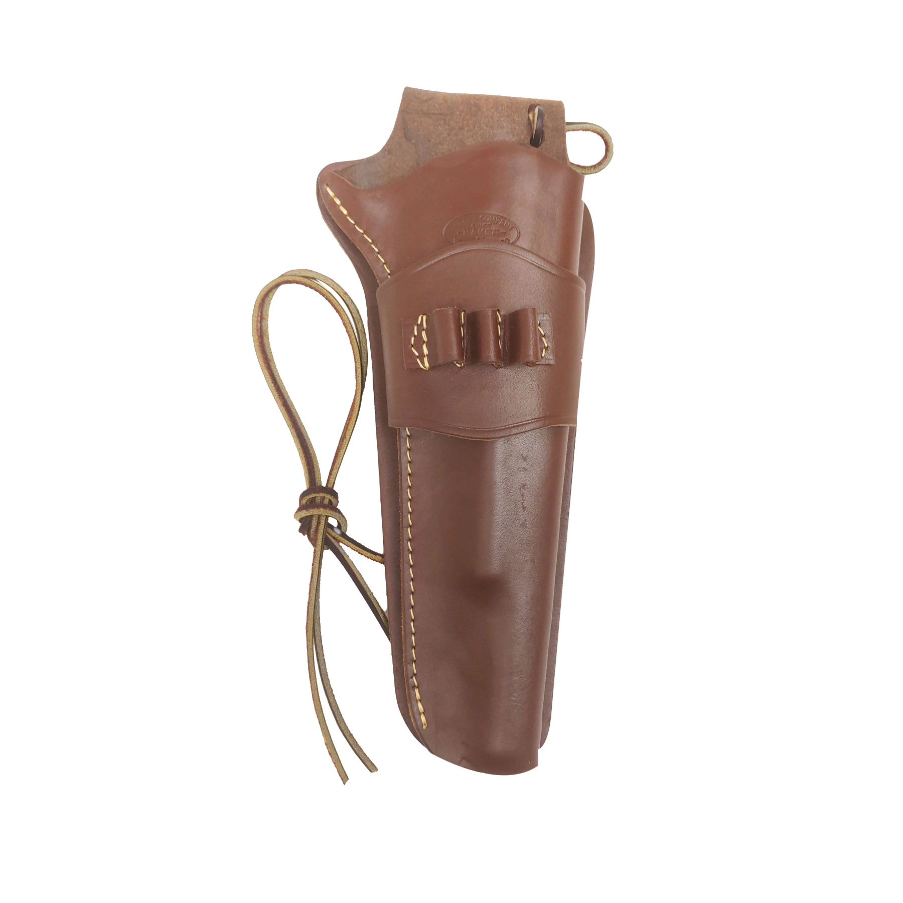 Hunter Company Cartridge Loop Leather OWB Holster Right 50, Antique Brown - 1095-50 - Hunter Company