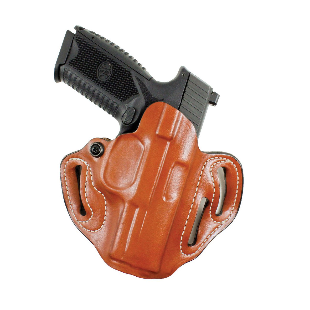 DeSantis Gunhide Speed Scabbard Springfield Prodigy Leather OWB Holster Right, Tan - 002TA7WZ0 - Desantis Gunhide