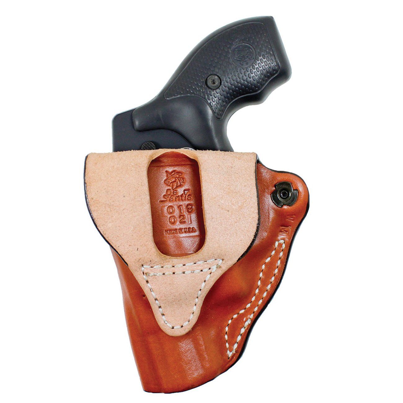 DeSantis Gunhide Mini Scabbard Springfield Prodigy Leather OWB Holster Left, Tan - 019TB7WZ0