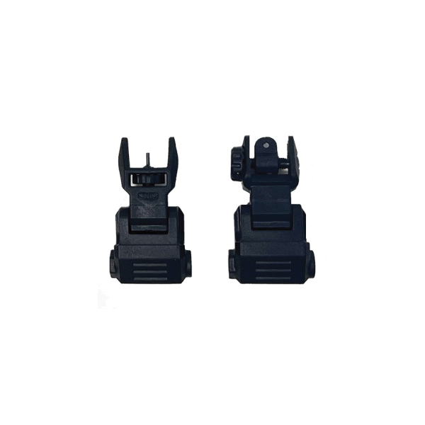 NcStar Sight Set Front/Rear Flip Up, Black - VG166 - Ncstar
