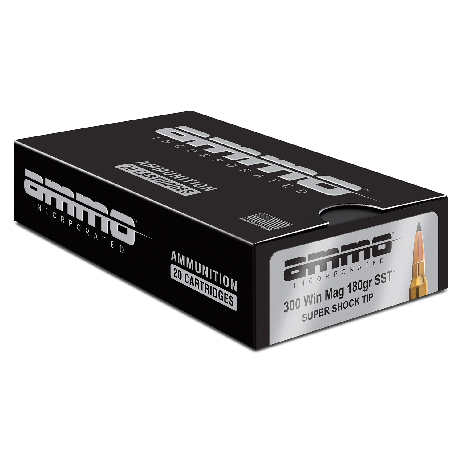 Ammo Inc Signature .300 Win Mag 180 gr Ammo SST - 20rds - 300WM180SSTA20 - Ammo Inc