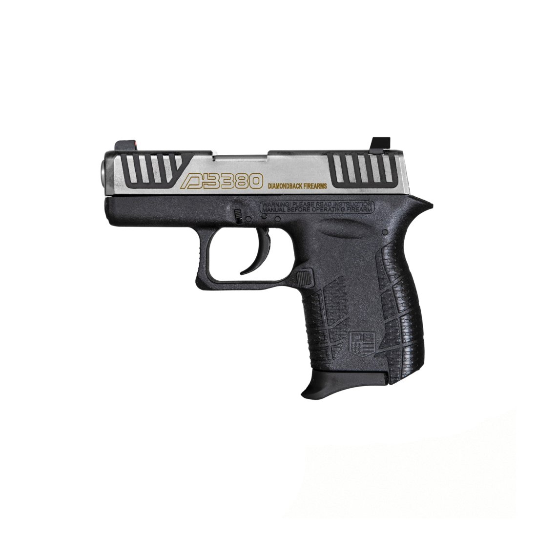 Diamondback Firearms Gen 4 .380 ACP 2" 6+1rds, Black - DB0100E032 - Diamondback