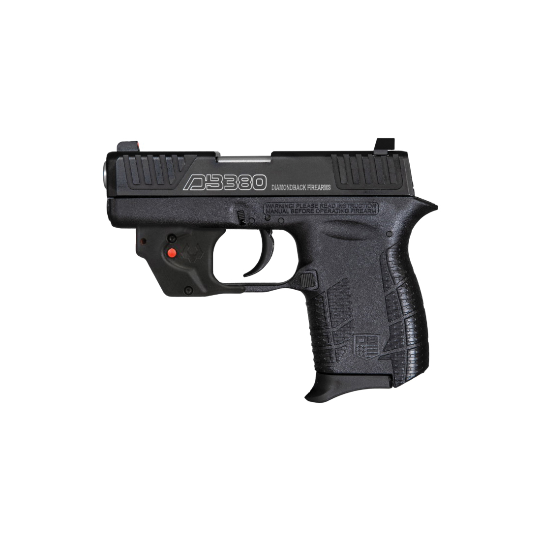 Diamondback Firearms Gen 4 .380 ACP 2.80" 6+1rds, Black - DB0101E002 - Diamondback