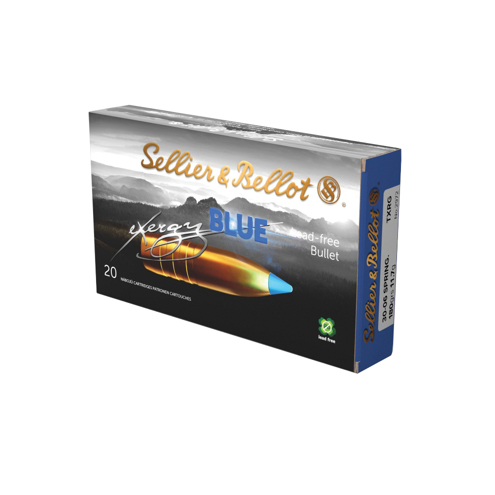 Sellier & Bellot eXergy .300 AAC Blackout 110 gr Ammo TAC-EX-Blue - 20rds - SB300BLKXA - Sellier & Bellot Ammunition