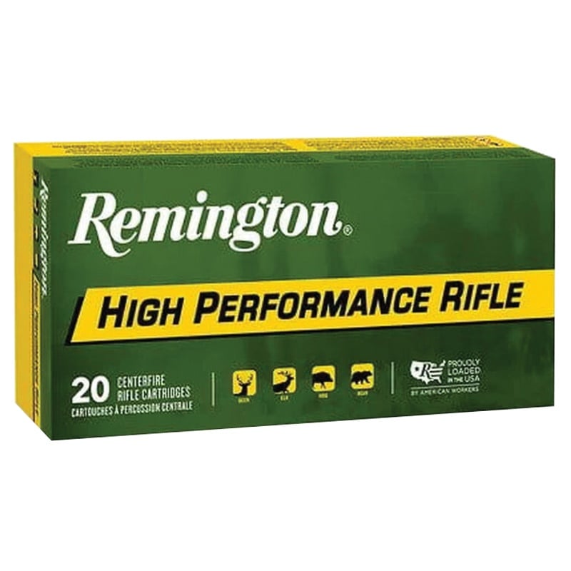 Remington High Performance Rifle .308 Win 180 gr Ammo PSPBT - 20rds - R21473 - Remington