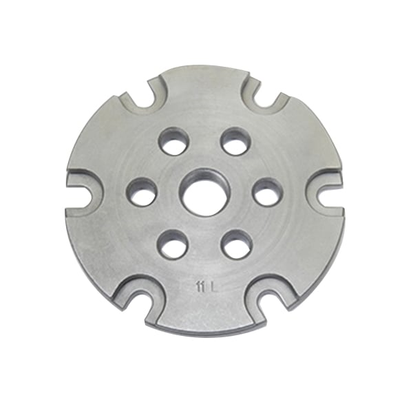 Lee Precision Six Pack Pro Steel #11L Shell Plate, Silver - 91846 - Lee Precision, Inc.