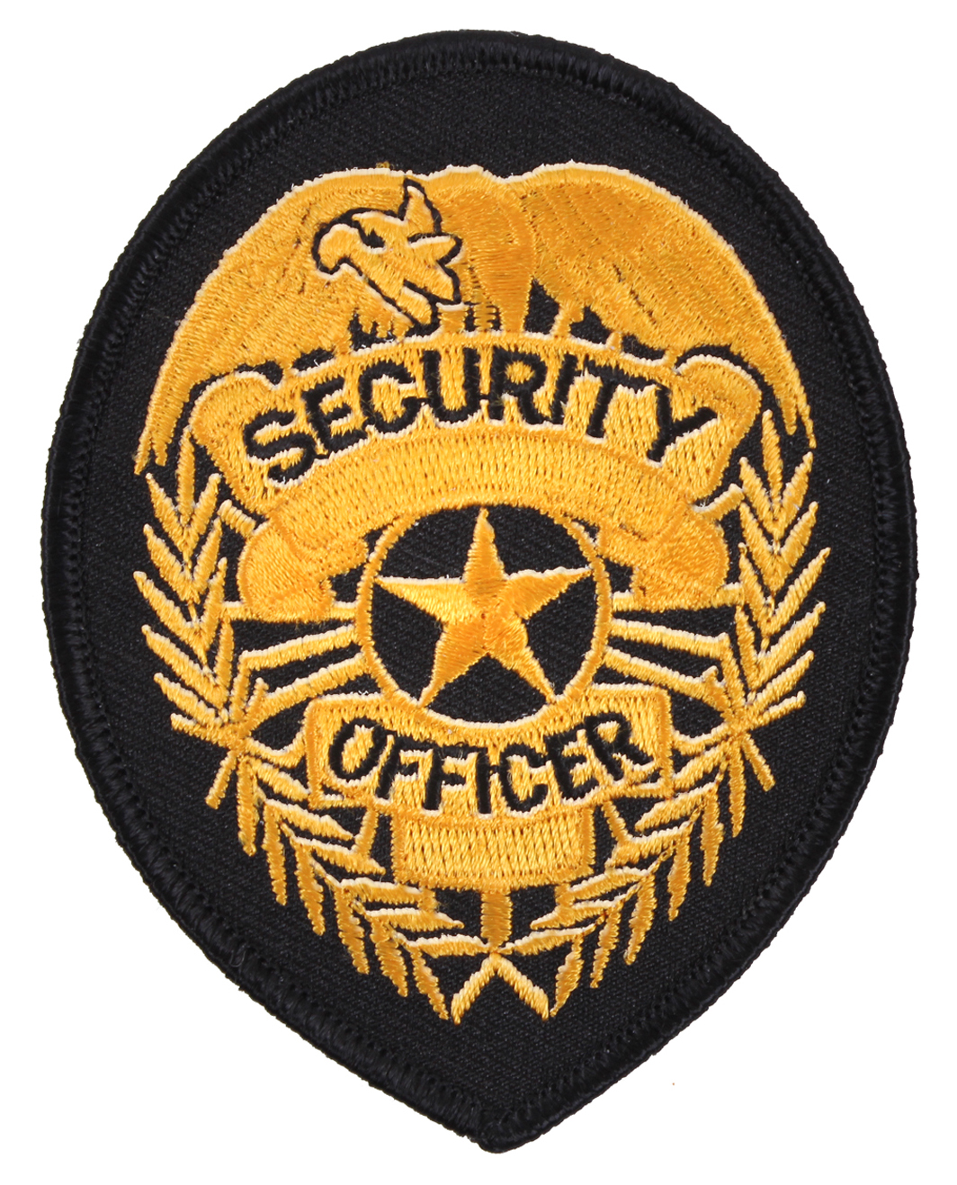 Rothco Rothco Security Patch - Black - Gold