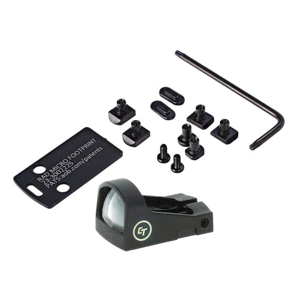 Crimson Trace CTS-1520 Red Dot Combo Kit 5 MOA w/ Mounting Kit - 01-30000201 - Crimson Trace