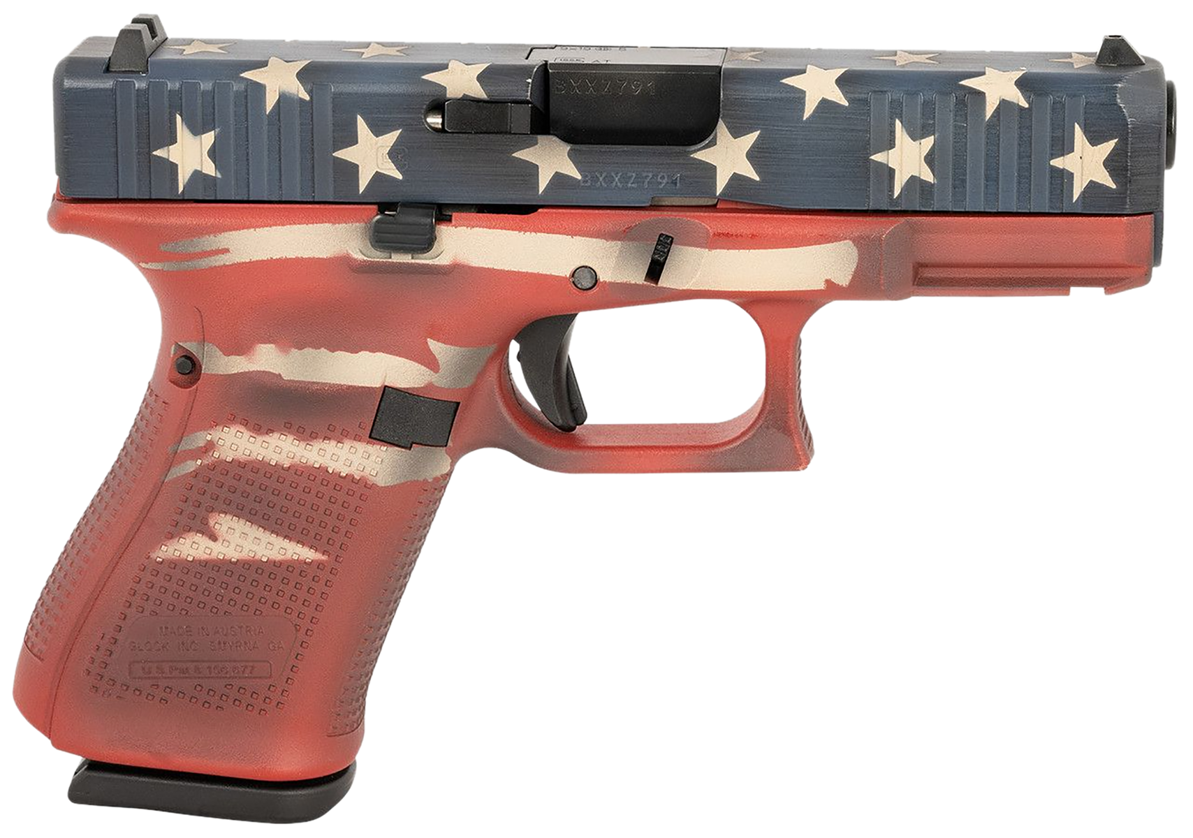 Glock 19 Gen 5 9mm 4.02" 15+1rds - PA195S204-DTOMPAR - Glock