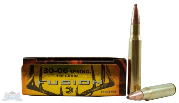 Federal 30-06 150gr Fusion Ammunition 20rds - F3006FS1