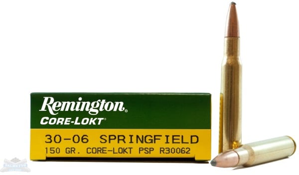 Remington 30-06 150gr Core-Lokt PSP Ammunition 20rds - R30062 - Remington