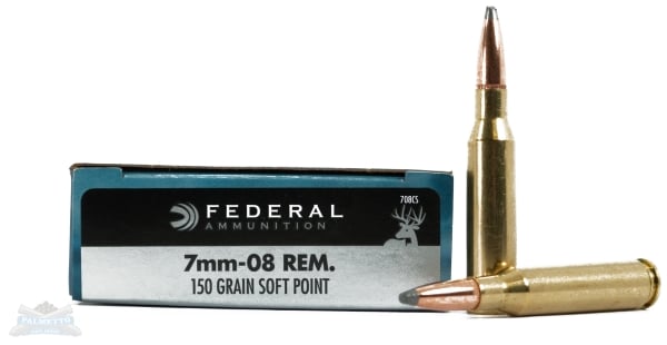 Federal 7mm-08 150gr SP Power-Shok Ammunition 20rds - 708CS - Federal