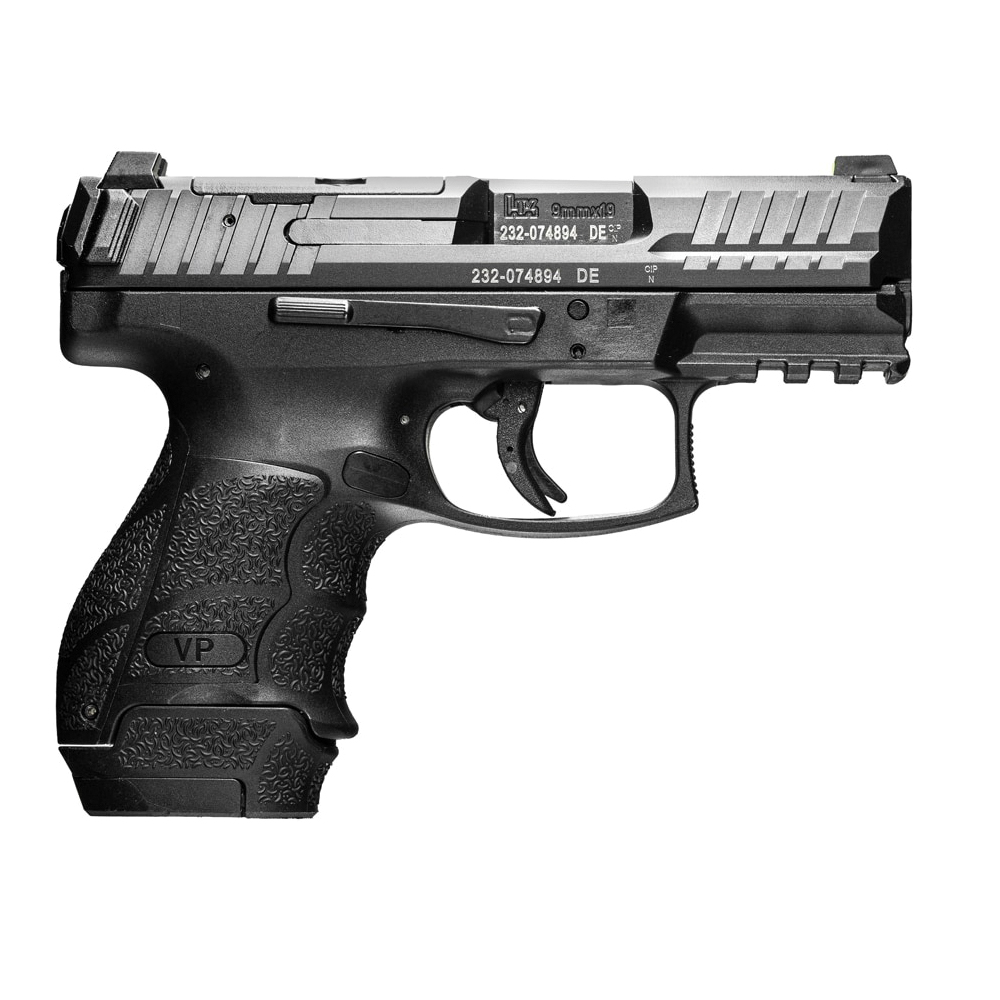 Heckler & Koch VP9SK 9mm 3.39" 12rds, 15rds, Black - 81000809 - H&K