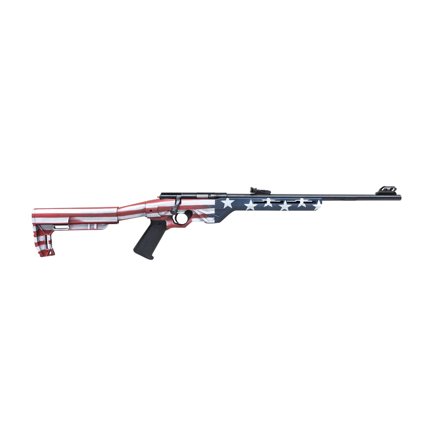 Citadel TRAKR .22LR Bolt Action Rifle, American Flag - CIT22LRBLTUSA - Citadel