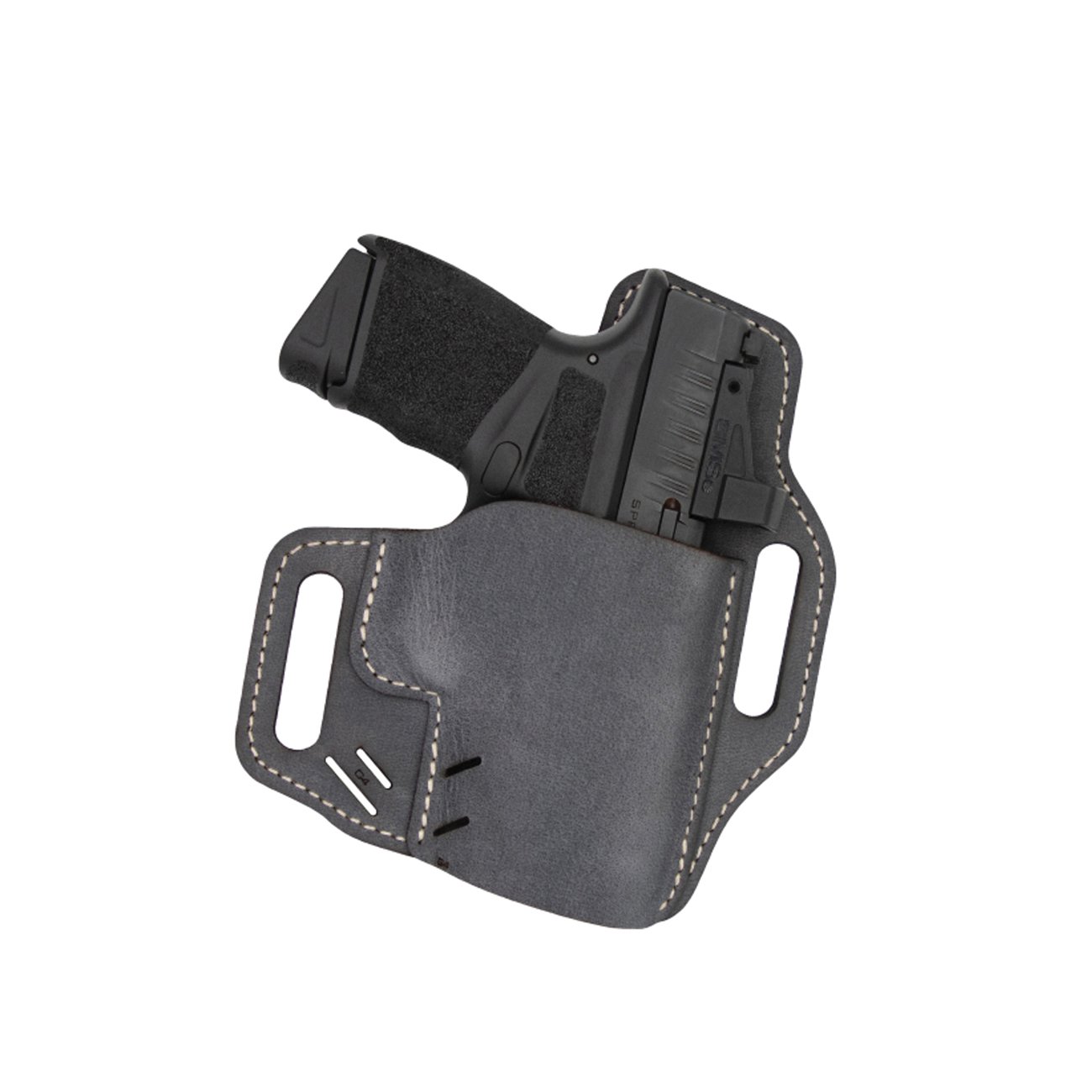 Versacarry Guardian Beretta 84F Leather OWB Holster Right 04, Gray - G4GRY - Versacarry