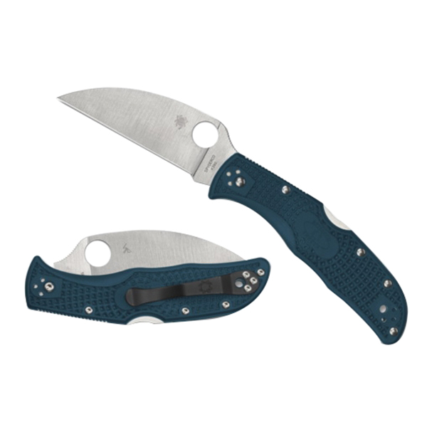 Spyderco Endela Lightweight Wharncliffe Blade in Cool Blue - C243FPWK390 - Spyderco