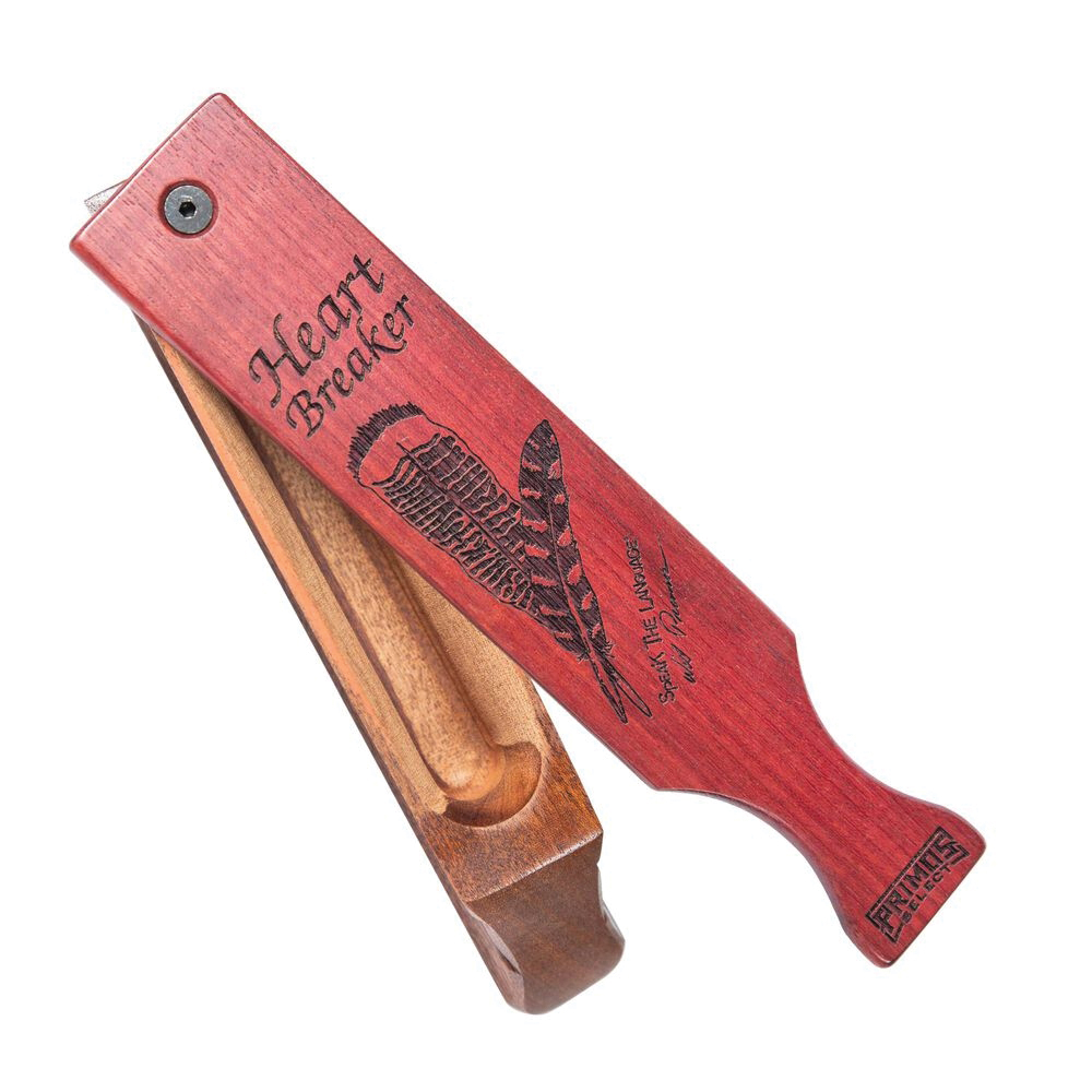 Primos Heartbreaker Turkey Box Call, Brown/Purple - Primos