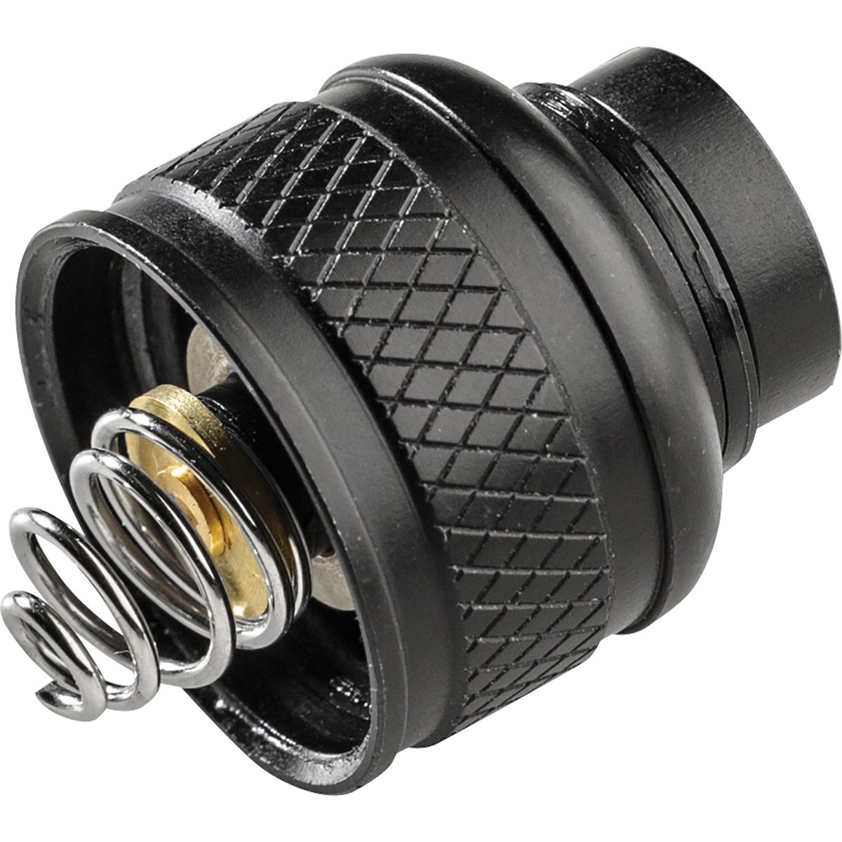 Surefire Scout Light Rear Cap Fits E1E-HA/E1B/E1L-HA-WH/E2D-BK/E2DL-BK/E2L-HA-WH, Black - Surefire