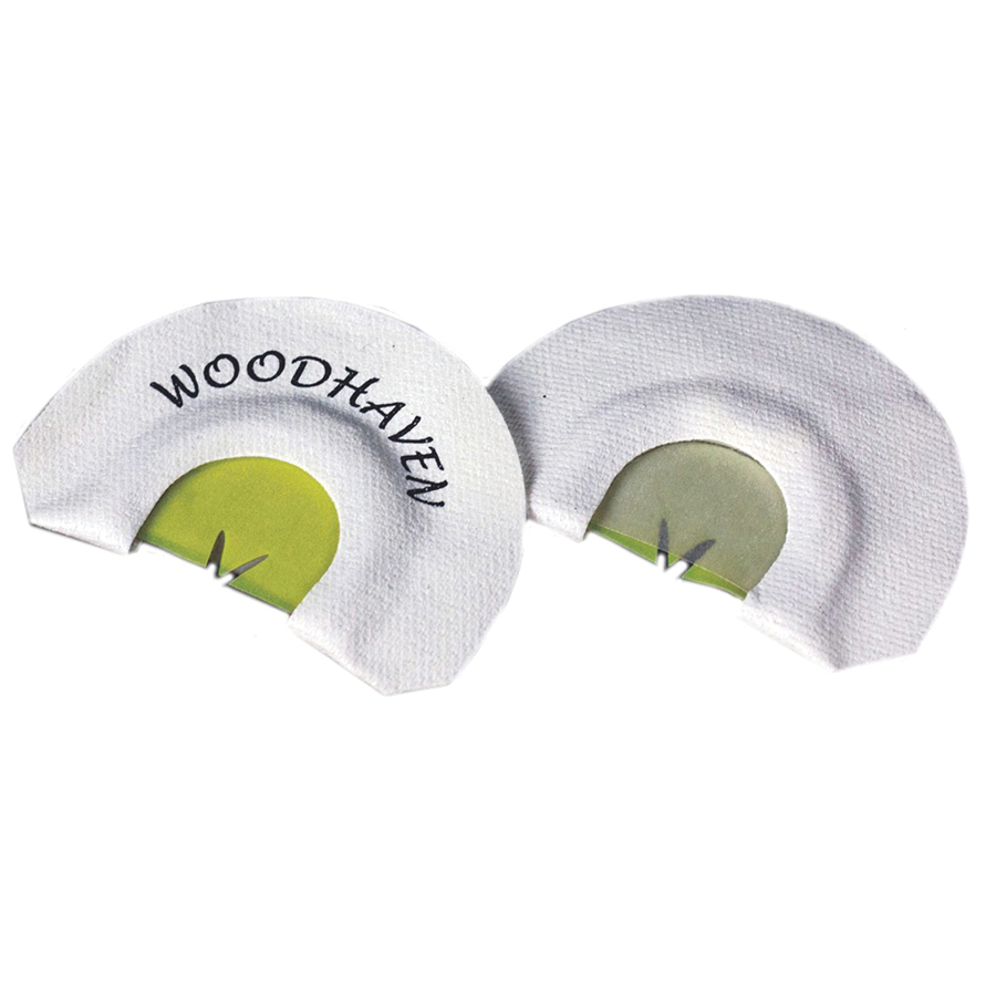 Woodhaven Hornet Turkey Diaphragm Call, White/Pale Yellow - Woodhaven