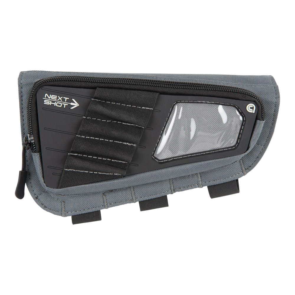 Keep Your Accessories Handy with the Allen Next Shot Cody Buttstock Pouch - Black - 8528 - Allen