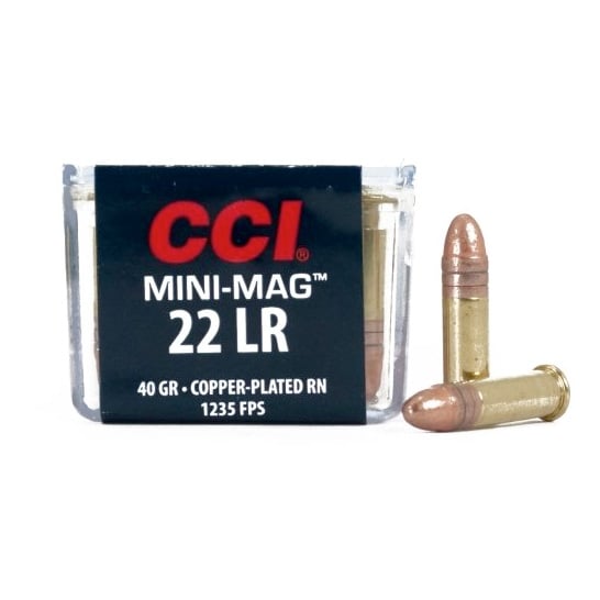 CCI .22 Long Rifle 40 Grain Round Nose High Velocity, 100rds - 0030 - Cci