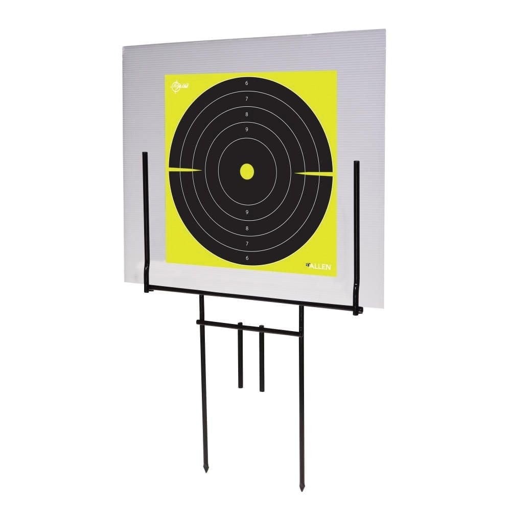 EZ Aim Portable Range Target - Black (6-Pack), Convenient Shooting Targets - 15309 - Ez Aim
