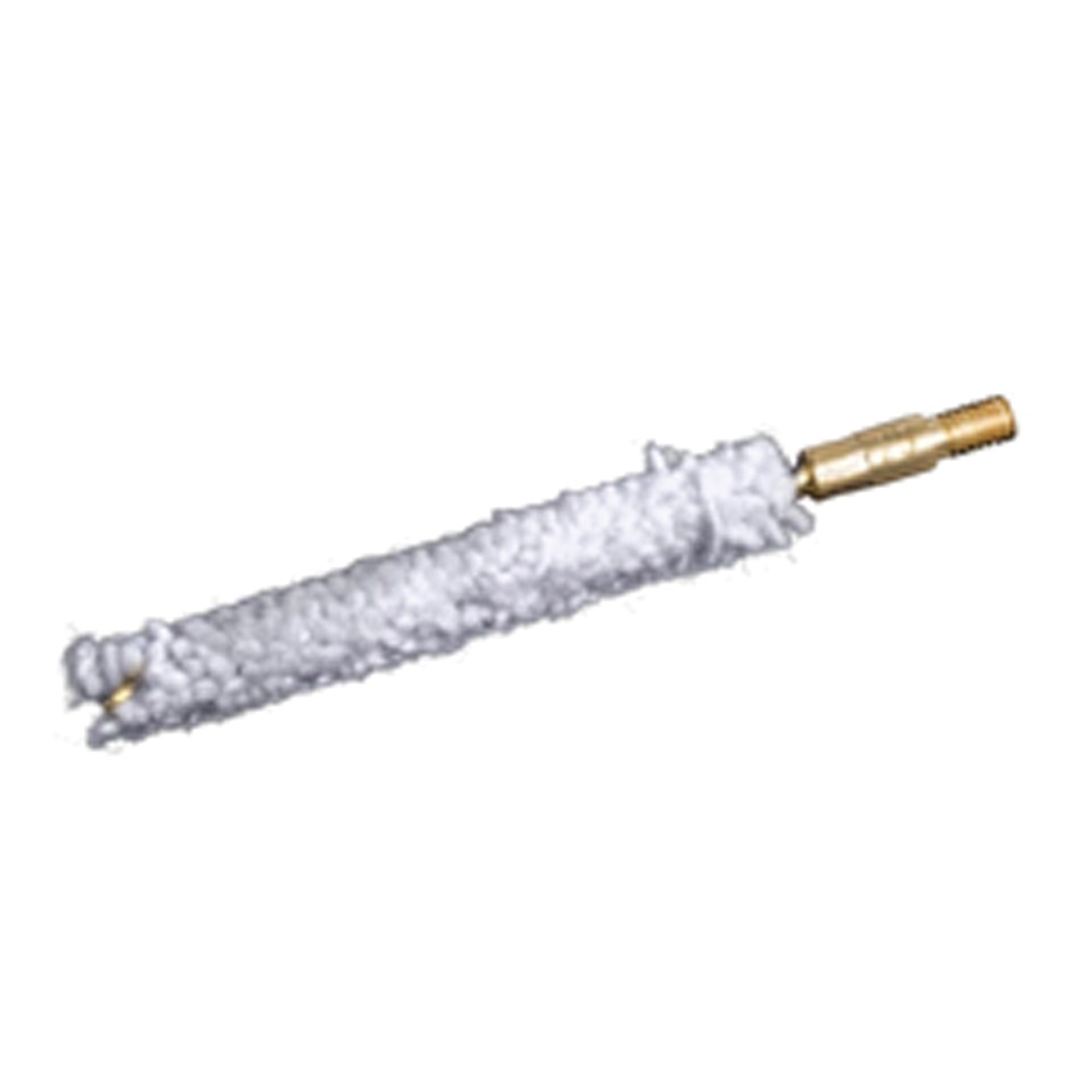 Breakthrough Clean .25 Cal/.264 Cal/6.5mm 100% Cotton Bore Mop, White - BT-25/6.5BM - Breakthrough Clean