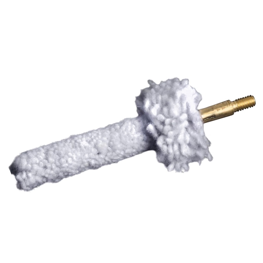 Breakthrough Clean .223 Remington/5.56x45mm - 79mm 100% Cotton Chamber Mop, White - BT-223CM-AR - Breakthrough Clean