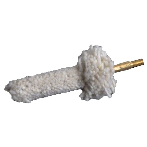 Breakthrough Clean .308 Cal/7.62mm - 79mm 100% Cotton Chamber Mop, White - BT-308CM-AR