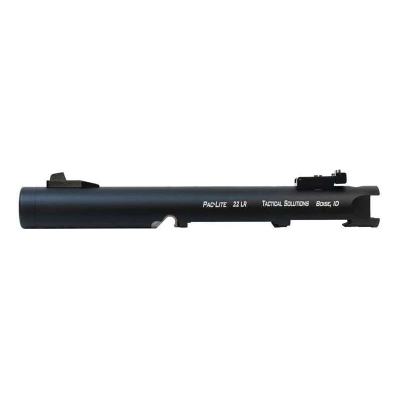 Tactical Solutions Pac-Lite IV Barrel for Ruger 22/45 MK IV, Matte Black - PLIV45TEMBNF - Tactical Solutions