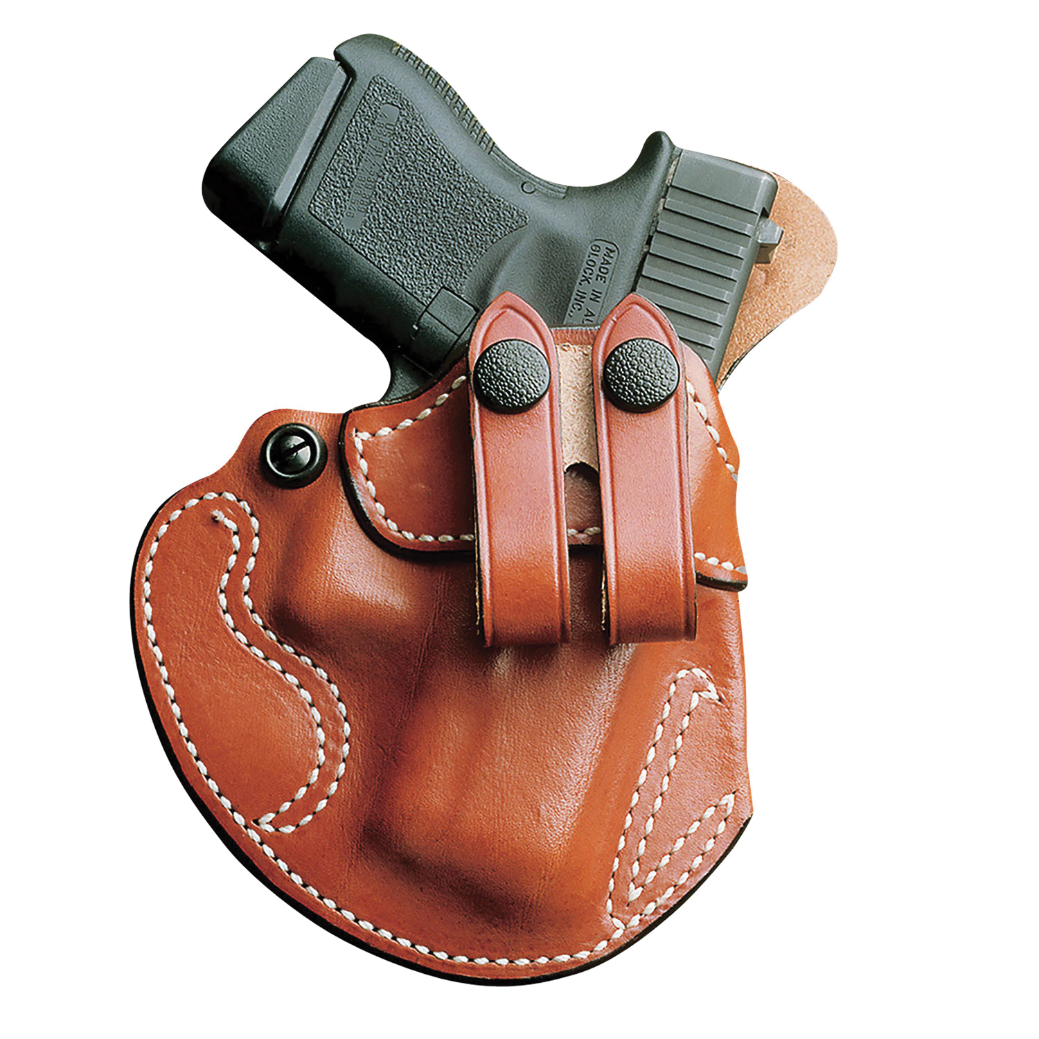DeSantis Gunhide Cozy Partner 1911 Leather Holster Right, Black - 028BA21Z0 - Desantis Gunhide