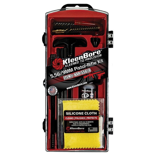 Kleenbore Classic Combo Cleaning System - Comprehensive Firearm Cleaning Kit - KAR-556/9 - Kleenbore