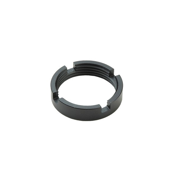 Ergo Castle Nut for AR-15 - Secure Your AR Build with Precision in Black - 4971-(B)