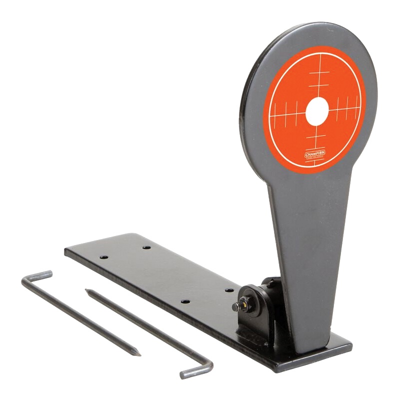 Champion Targets Popper Gong Target - Orange, Reactive Target for Shooting Fun - 40881