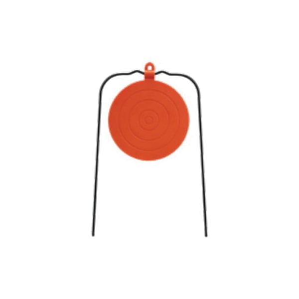 Champion Targets Gong Self Healing Hanging Target, Black/Orange - 40867 - Champion