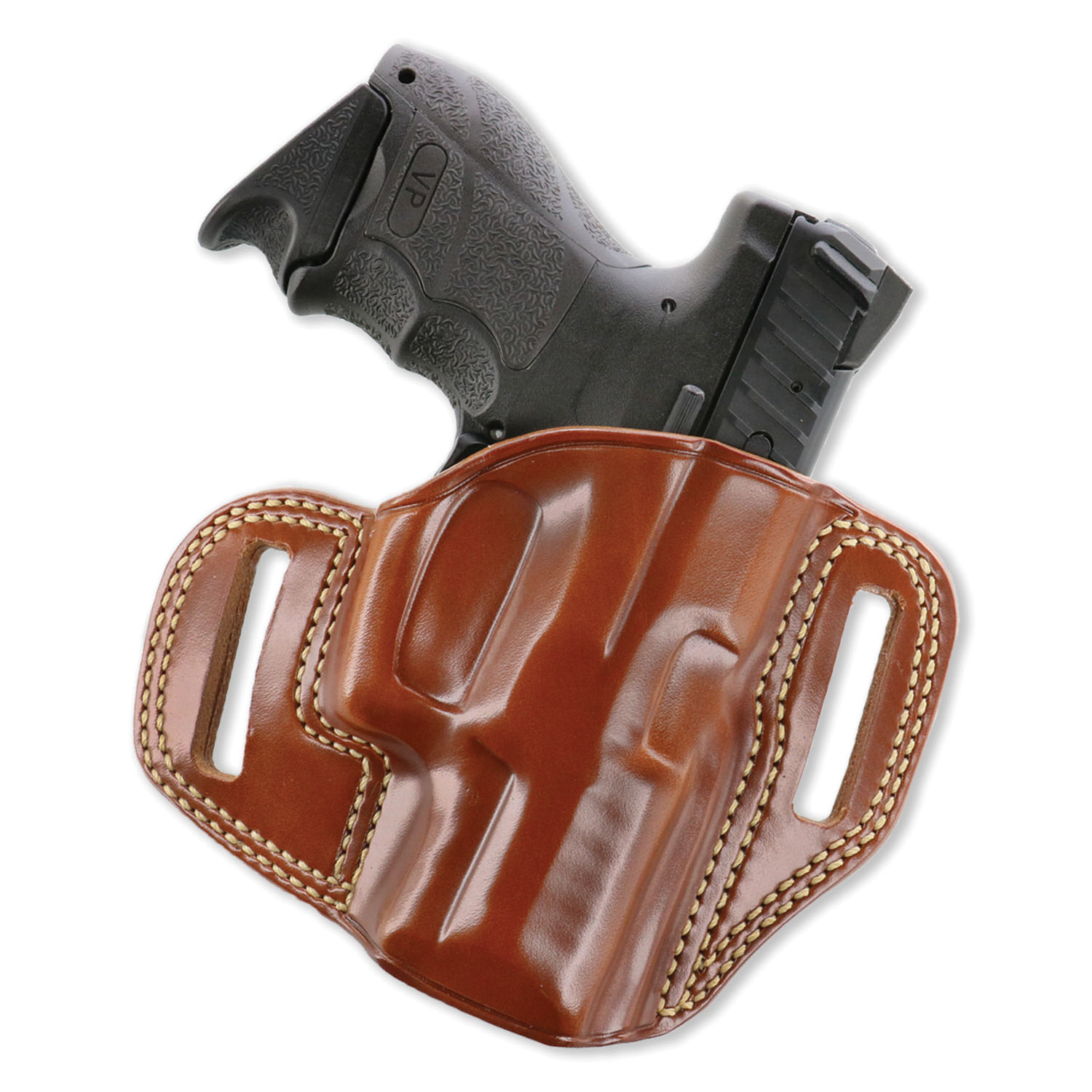 Galco Combat Master HK VP9 Leather Holster Right, Tan - CM854 - Galco