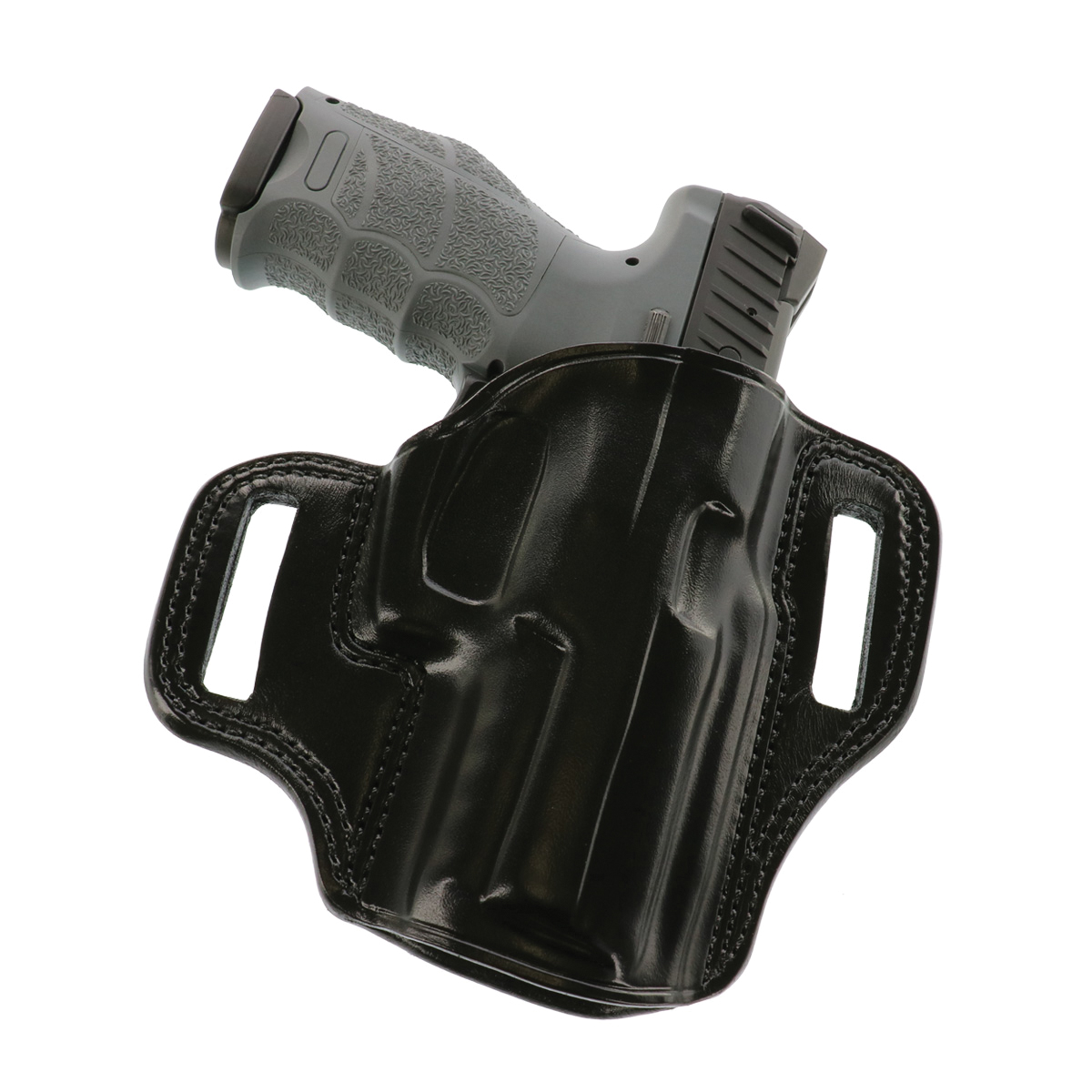 Galco Combat Master HK VP9 Leather Holster Right, Black - CM854B - Galco