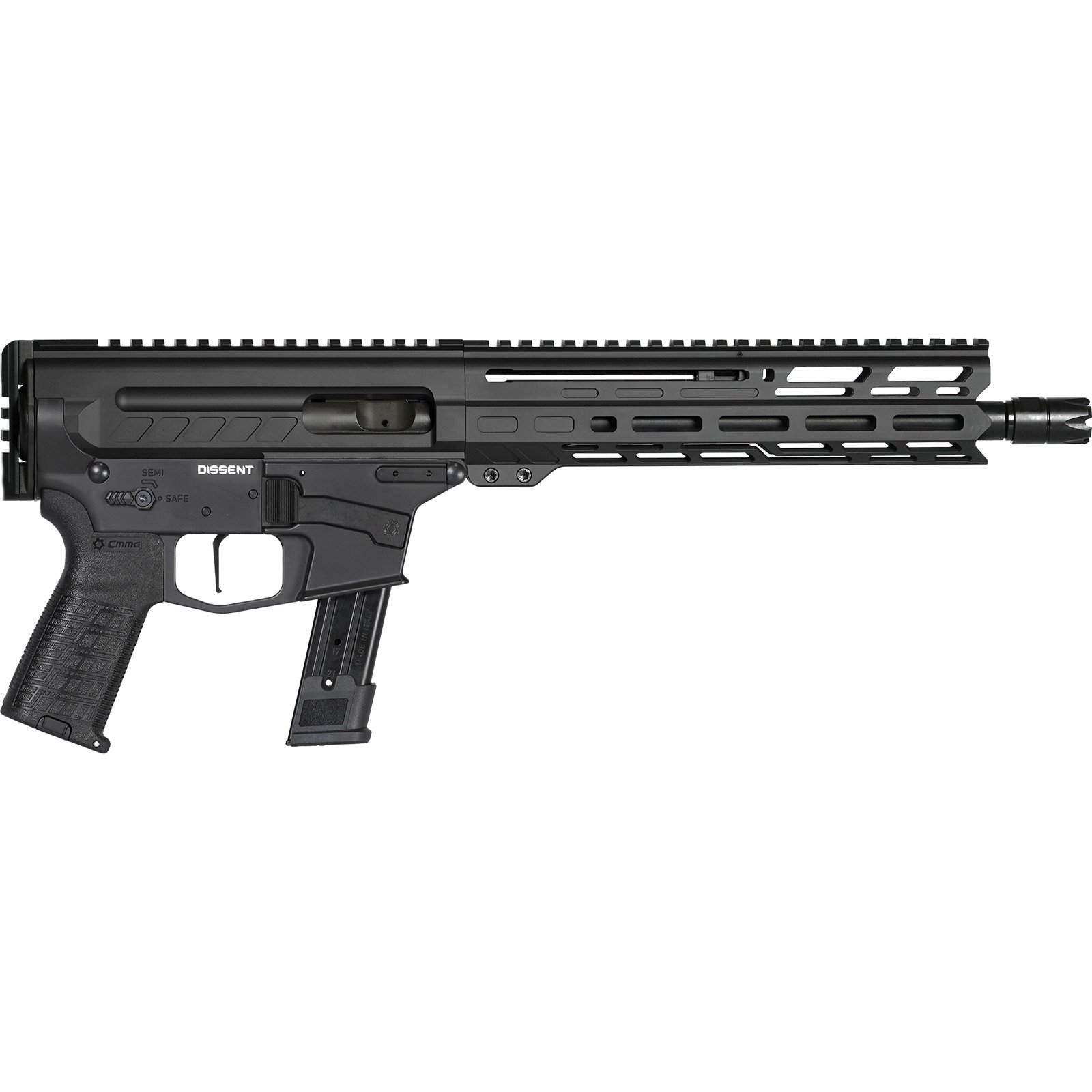 CMMG Dissent MK17 9mm 10.50" 33rds, Black Armor Cerakote - 92A80C4AB - Cmmg