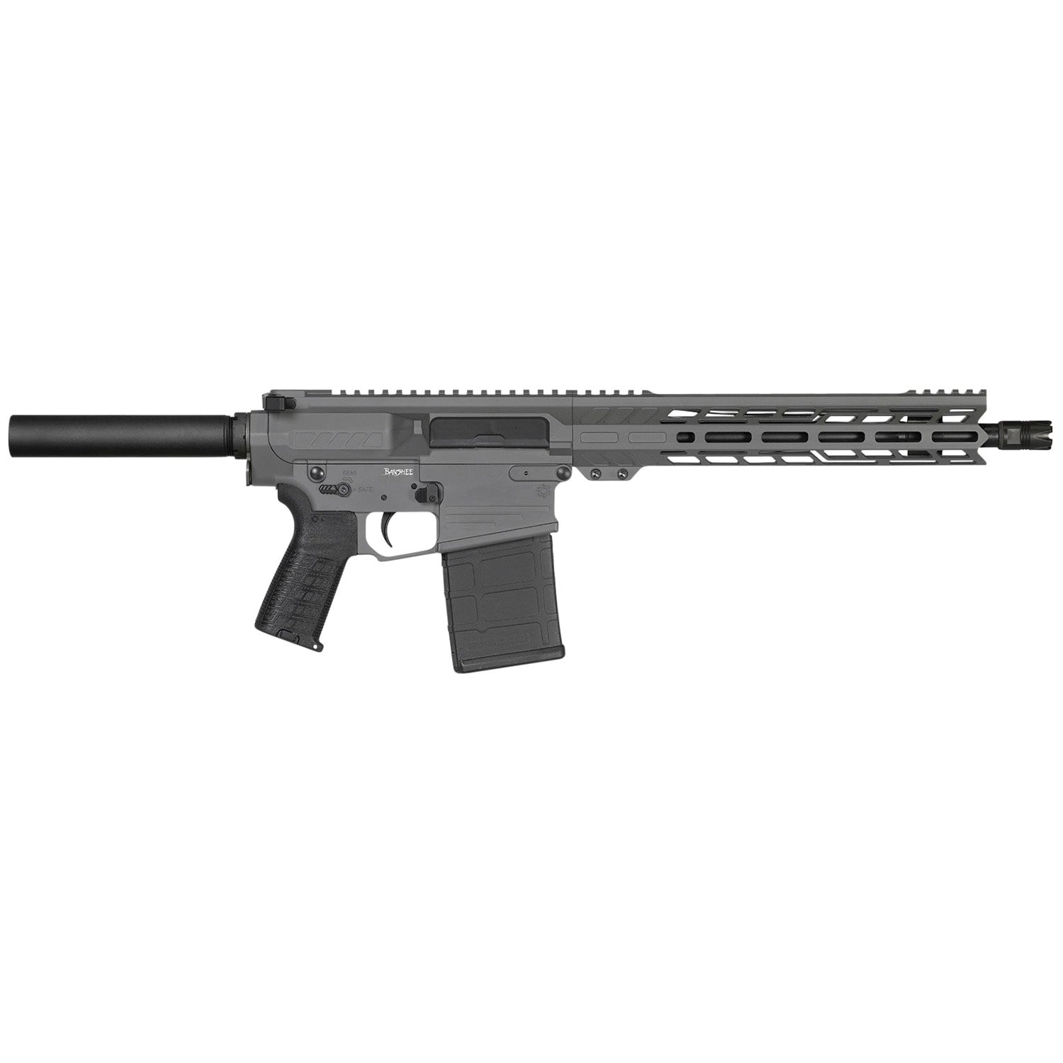 CMMG Banshee MK3 .308 Win 12.50" 20rds, Tungsten Gray Cerakote - 38A928ETNG - Cmmg