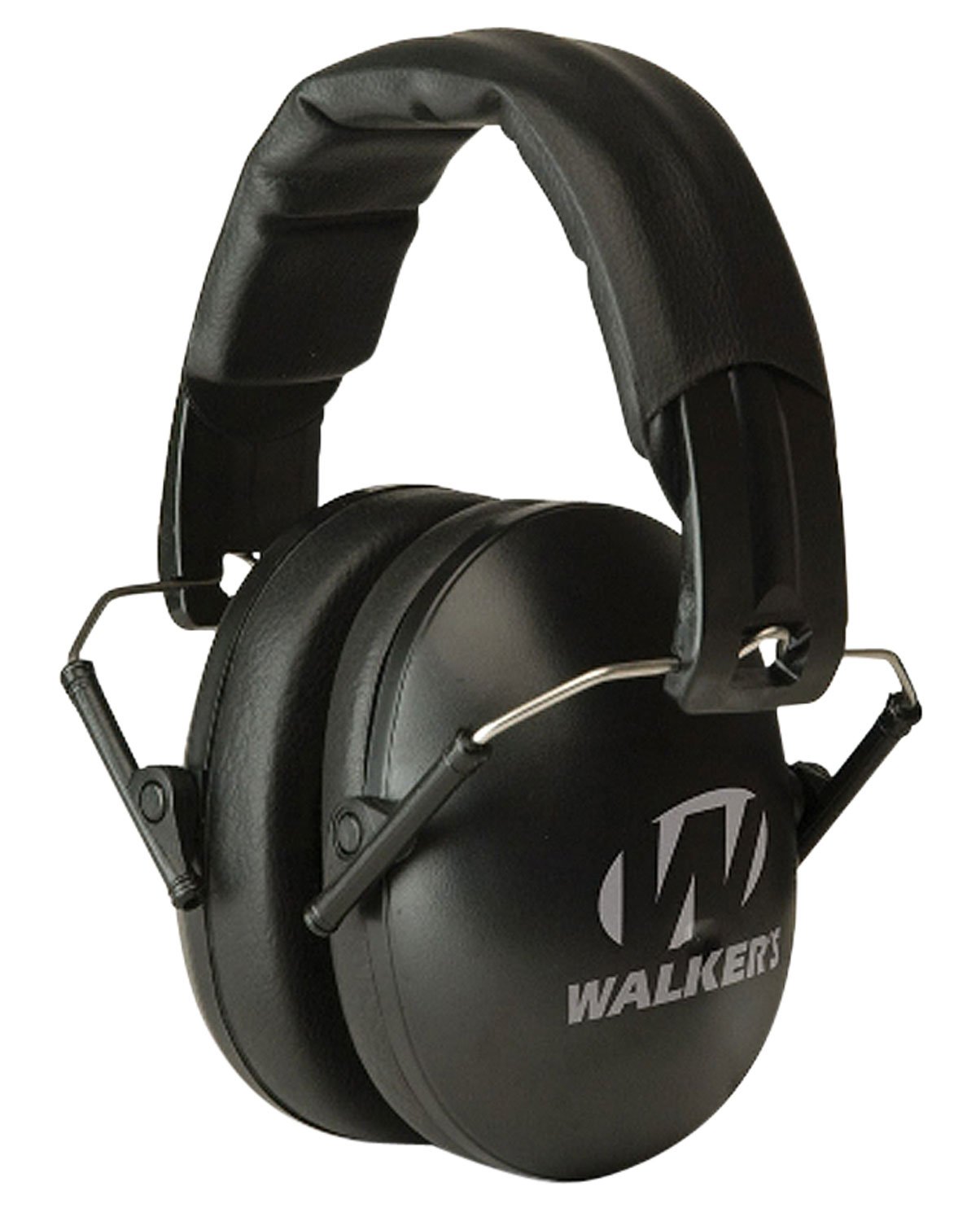 Walkers Game Ear 23 dB Folding Muff, Black - GWPYWFM2BLK - Walkers Game Ear