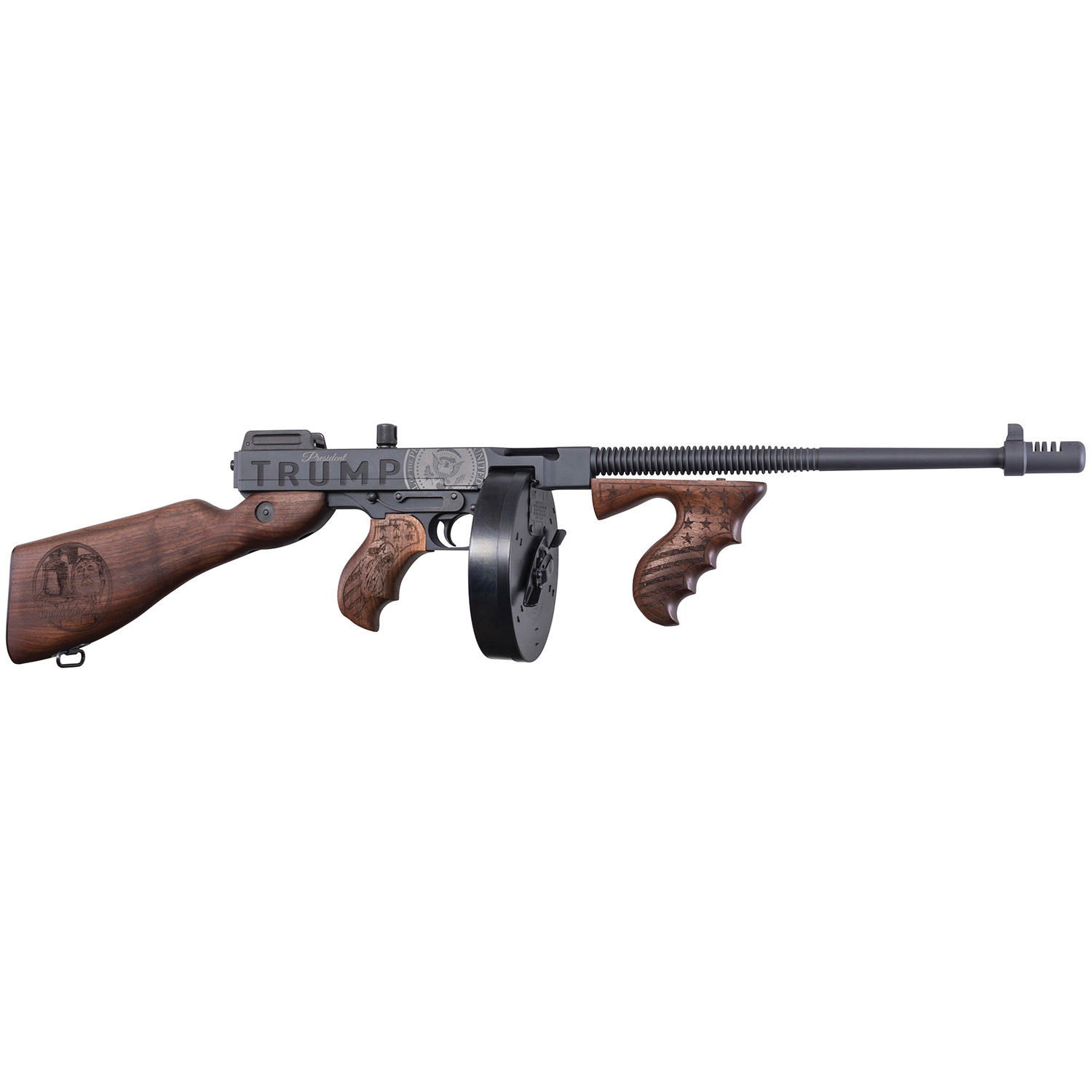 Auto-Ordnance 1927A-1 Deluxe .45 ACP Semi-Auto, American Walnut - T1-14-50DC2 - Auto Ordnance