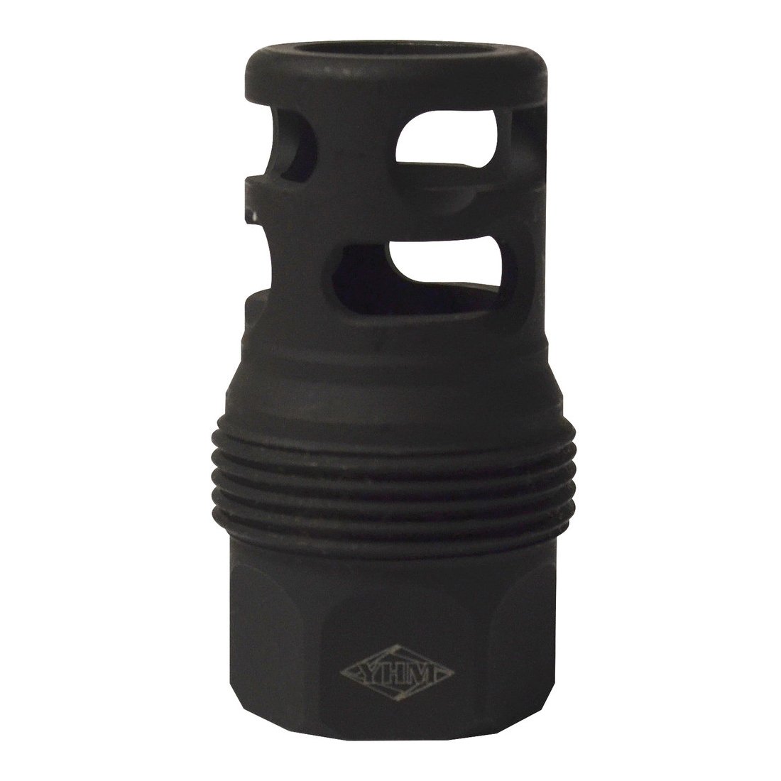 Yankee Hill Machine sRx Short Muzzle Brake 5/8"-24 tpi, Black - YHM-4445-MB-24 - Yhm