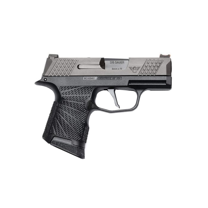 Wilson Combat P365 Action Tuned 9mm 3.10" 10rds, Black - SIGWCP3659BAT - Wilson Combat