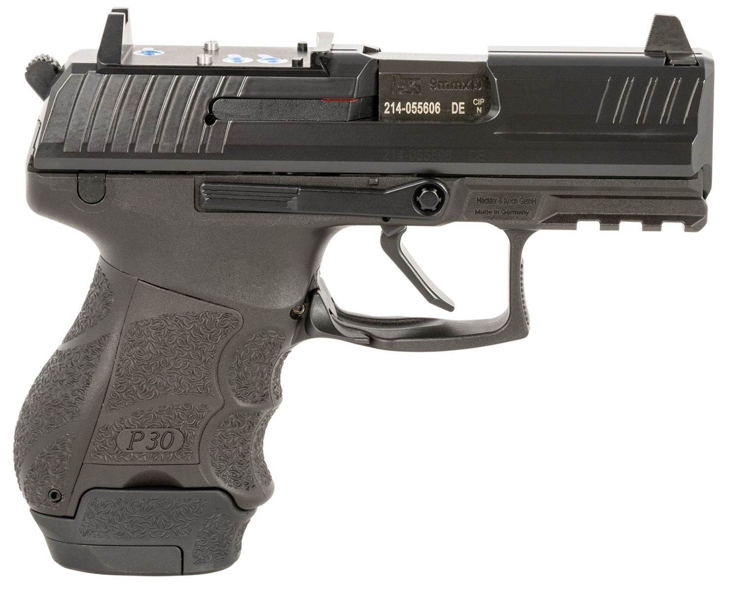Langdon Tactical Tech P30SK Compact 9mm 3.30" Pistol 13rds, Black - LTTDP30SKFTJRDO - Langdon Tactical Tech