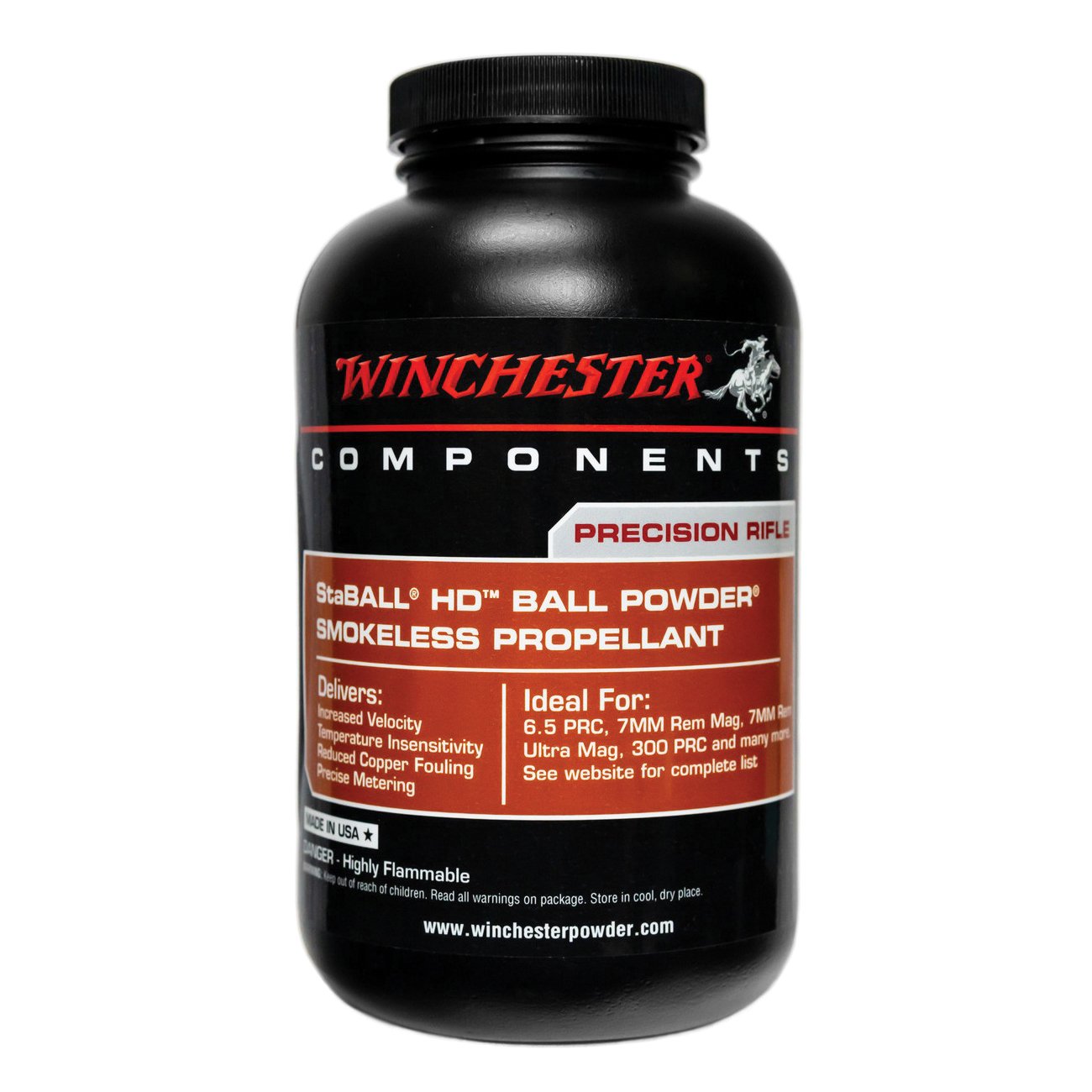 Winchester StaBALL HD 1 lb Rifle Powder - STABALLHD1 - Winchester