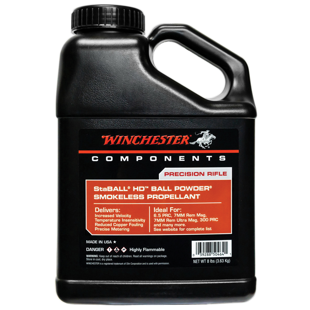 Winchester StaBALL HD 8 lb Rifle Powder - STABALLHD8 - Winchester